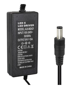 Powermaster PM-13033 9 Volt - 5 Amper 5.5*2.5 Mm Uçlu Yazar Kasa / Pos Makinesi Masaüstü Adaptör