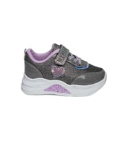 Celira Prj Platin Simli Kız Çocuk Sneaker Spor Ayakkabı