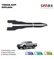 Mitsubishi L200 2015-2019 Yıl Aralığı Uyumlu Yarasa Kapı Kaplama 4 Parça