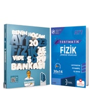 Benim Hocam 2023 AYT Fizik Soru Bankası ve Bilinçsel Deneme Seti 2 Kitap