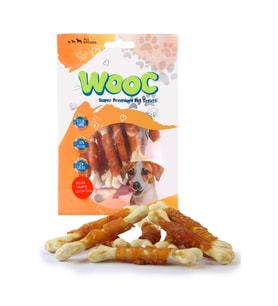 wooc Dog Tavuk Sargılı Kalsiyum Kemikli Köpek Ödül Maması