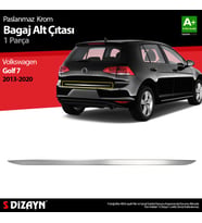VW Golf 7 Krom Bagaj Alt Çıta 2013-2020