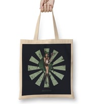 Sailor Moon Pluto Retro Japanese Bez Çanta Uzun Saplı
