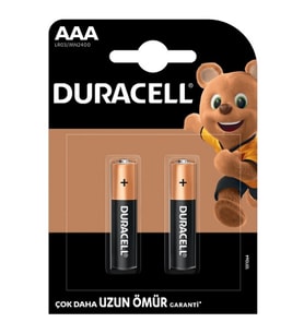 Duracell Pil 2 Li AAA İnce Kalem