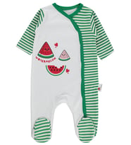Nova Baby Karpuz Kokulu Oval 1-6 Ay Tulum - Ekru