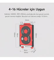 Daly Smart BMS 8S 24V 100A LiFePO4 Akıllı Batarya Yönetim Sistemi - 24V Enerji Depolama Uyumluluğu)