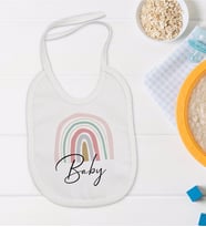 BK Kids Baby Tasarımlı Bebek Mama Önlüğü - Model 1