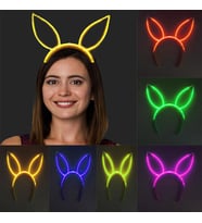 Karanlıkta Yanan Fosforlu Glow Stick Taç 6 Renk 6 Adet