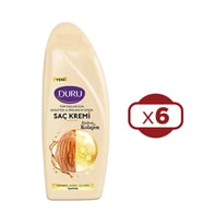 Duru Badem & Kolajen Tüm Saçlar İçin Saç Kremi 6x500 ml