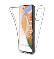 Xiaomi Mi 10T 360 Kılıf Şeffaf Ön Arka Korumalı Silikon
