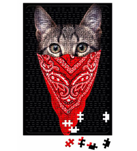 Gangster Cat Kedi Puzzle 240 Parça Yapboz