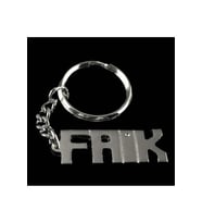 Faik İsimli Anahtarlık