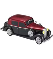 Ultratekno WS-1934 Pontiac Sedan Diecast Retro Araba Bluetooth Hoparlör Işıklı, FM Radyolu, USB/TF Destekli Şarjlı Speaker (Siyah-Kırmızı)