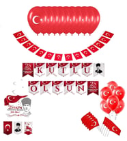 29 EKİM CUMHİRİYET BAYRAMI SÜSLEMELERİ