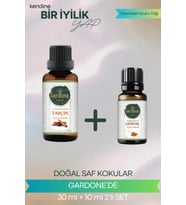 Tarçın 30 ML + Sandal 10 ML ( Oda Kokusu Aroma Terapi Buhurdanlık / Difüzör Yağı ) Set 2 Adet