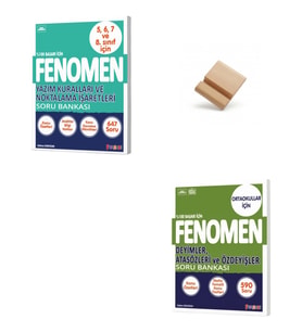 Fenomen LGS 2027 Yazım Kuralları ve Deyimler Atasözleri Soru Bankası + Telefon Standı