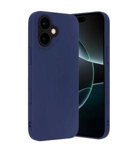 Apple iPhone 17 Nano içi Kadife Silikon - Lacivert