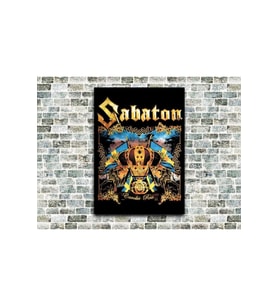 Sabaton Ahşap Tablo