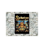 Sabaton Ahşap Tablo