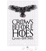 Game Of Thrones Crows Before Hoes Goot Puzzle 240