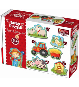 Baby Puzzle Benim İlk Çiftlik Puzzlem 