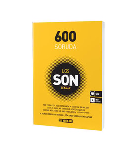 8. Sınıf Tüm Dersler 600 Soruda Son Tekrar Hız Yayınları