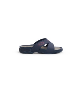2133-3200 Tam Anatomik Unisex Günlük,Ofis,Spor,Havuz.Deniz ve Tüm Islak Zeminler İçin Uyumlu Terlik (Lacivert)
