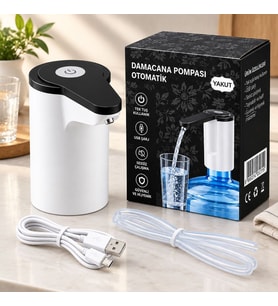 Northcity USB Şarjlı Otomatik Damacana Su Pompası