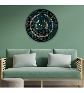 Kanvas (Ahşap) Duvar Saati - 70 cm
