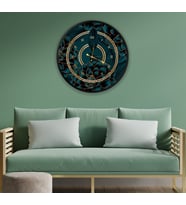 Kanvas (Ahşap) Duvar Saati - 70 cm