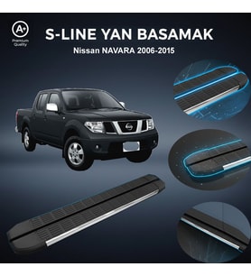 Nissan Navara S-Line Premium Krom Yan Basamak 2006-2015