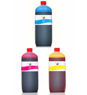 Qc HP Photosmart 240 Yazıcı Uyumlu Kartuş Mürekkebi PRO Serisi 1000ml PRO Set 3 Renk