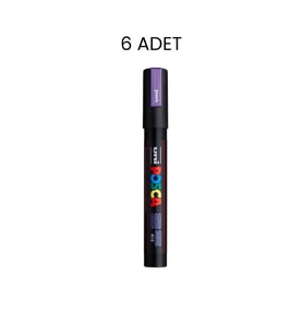 Posca PC-5M Su Bazlı Marker Kalem 6'lı Kutu