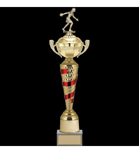 ODAK KUPA - Figürlü Kupalar - Bowling Kadın Figürlü Kupalar FG-078 A - 57 cm