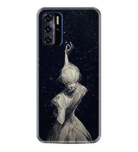 Reeder P13 Blue 2021 Kılıf Resimli Desenli Baskılı Silikon Kılıf Star Woman 1332