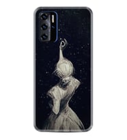 Reeder P13 Blue 2021 Kılıf Resimli Desenli Baskılı Silikon Kılıf Star Woman 1332