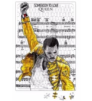 Queen Freddie Mercuryy Puzzle 240 Parça Yapboz