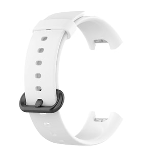 Microsonic Xiaomi Mi Watch Lite Kordon, Silicone Sport Band Beyaz