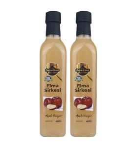 Tarihi Sultanahmet Baharatçısı Elma Sirkesi 2x500ml (Özel Üretim)