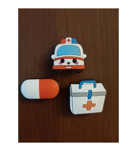 Terlik Süsü-terlik Tokası Doktor-sağlıkçı 3'lü Set