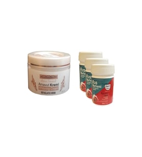 Süper Three Brand Arnavut Kremi + Rus Merhemi 50 ml 3 Adet