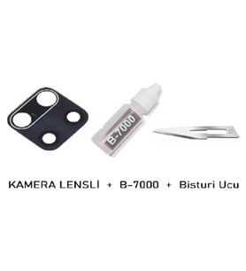 Xiaomi Redmi NOTE 9 PRO Arka Kamera Lensi CAM + B-7000
