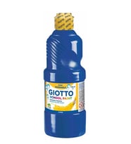 Giotto School Paint 500Ml Koyu Mavi Guaj Boya 535317