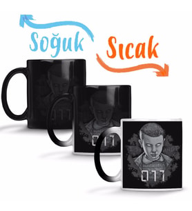 Stranger Things Eleven Sihirli Kupa Bardak Porselen