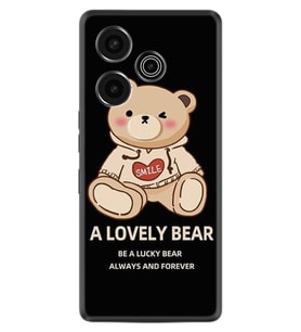 Pova 6 Kılıf Boutique Baskılı Resimli Lovely Bear Pcode -094