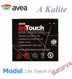 Avea in Touch 1 Telefon Bataryası Pili Zte V880 Uyumlu