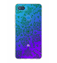 Xiaomi Mi 8 Lite Uyumlu Kapak Nostalji Desen Tasarımlı Şeffaf Silikon Kılıf