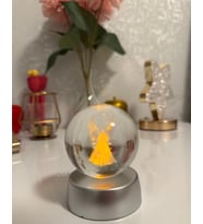 3D Led Işıklı Küre Pilli