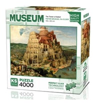 KS Games 4000 Parça Babil Kulesi Puzzle