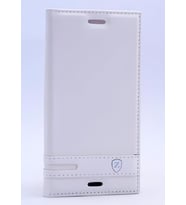 Sony Xperia X Compact Kılıf Elite Kapaklı Kılıf (Beyaz)